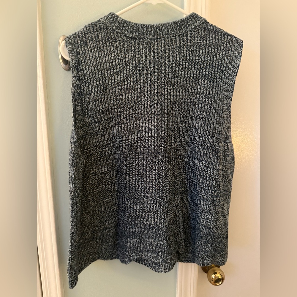 Ann Taylor Factory Charcoal Knit Turtleneck Sweater